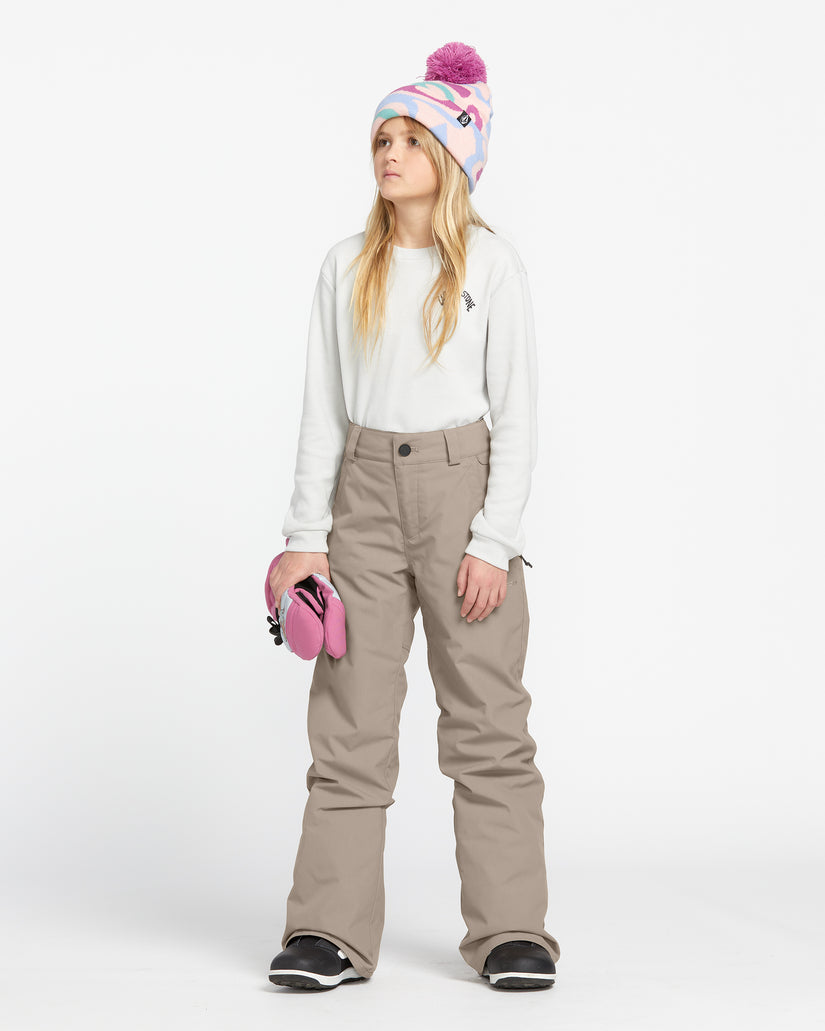 Kids Freakin Chino Youth Insulated Pants - Chestnut Brown