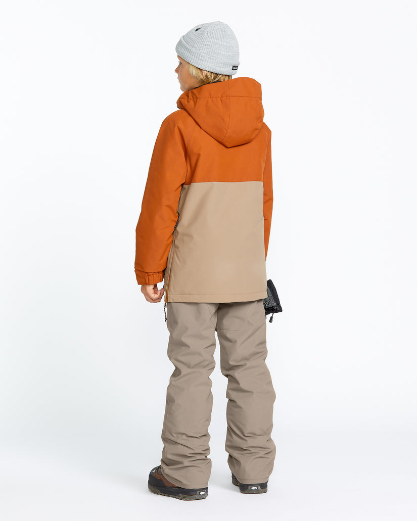 Kids Freakin Chino Youth Insulated Pants - Chestnut Brown