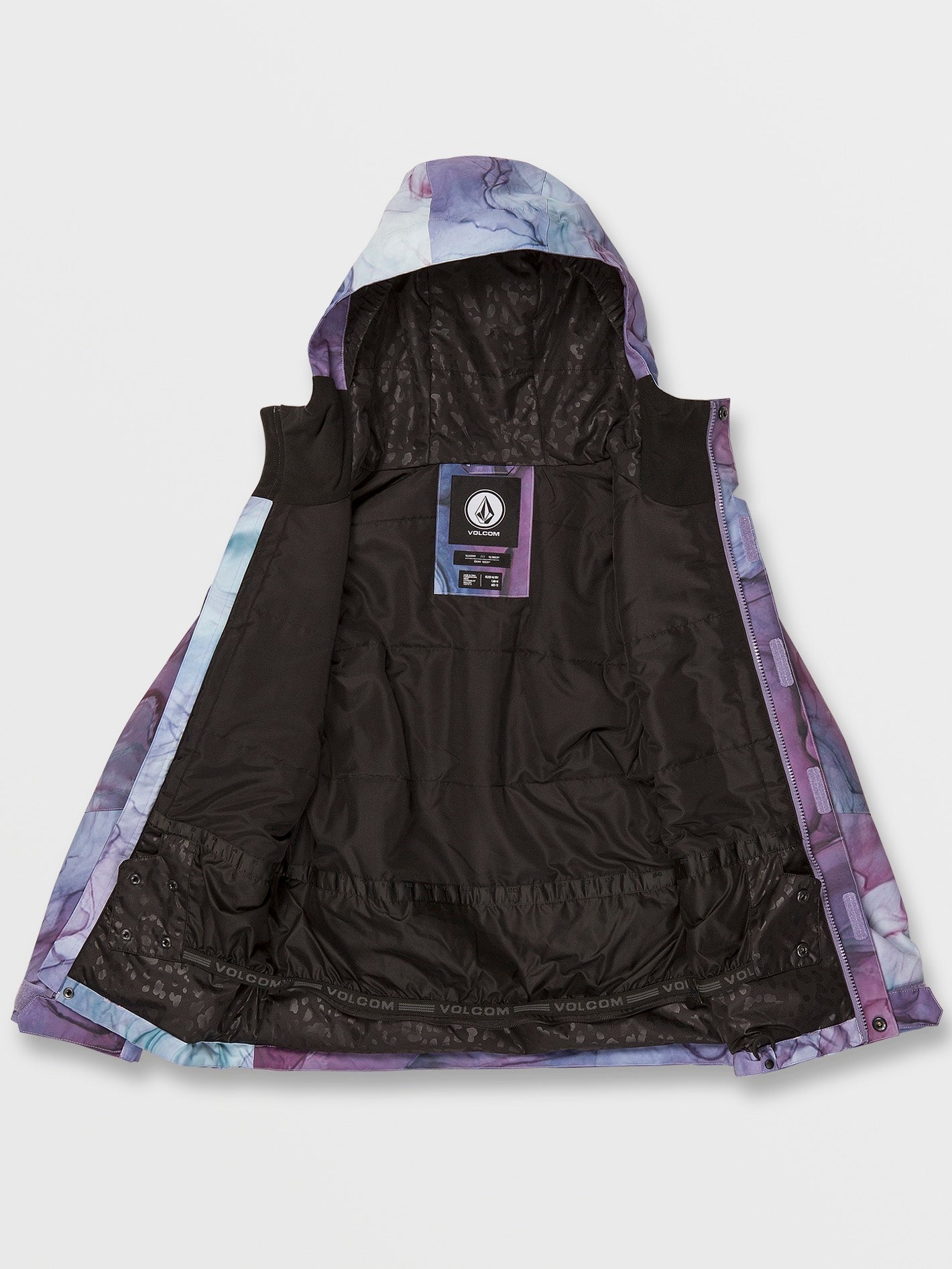 Kids Sass'N'Fras Insulated Jacket - Glacier Ink – Volcom US