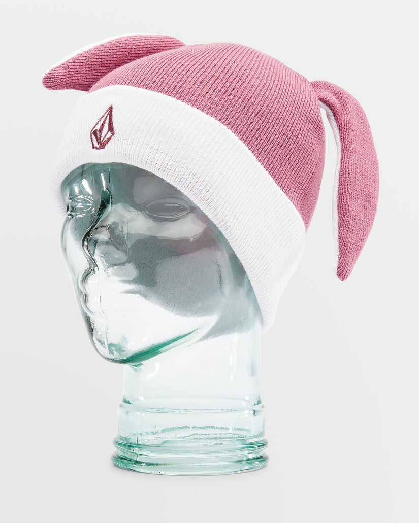 Kids Snow Creature Beanie - Blurred Violet