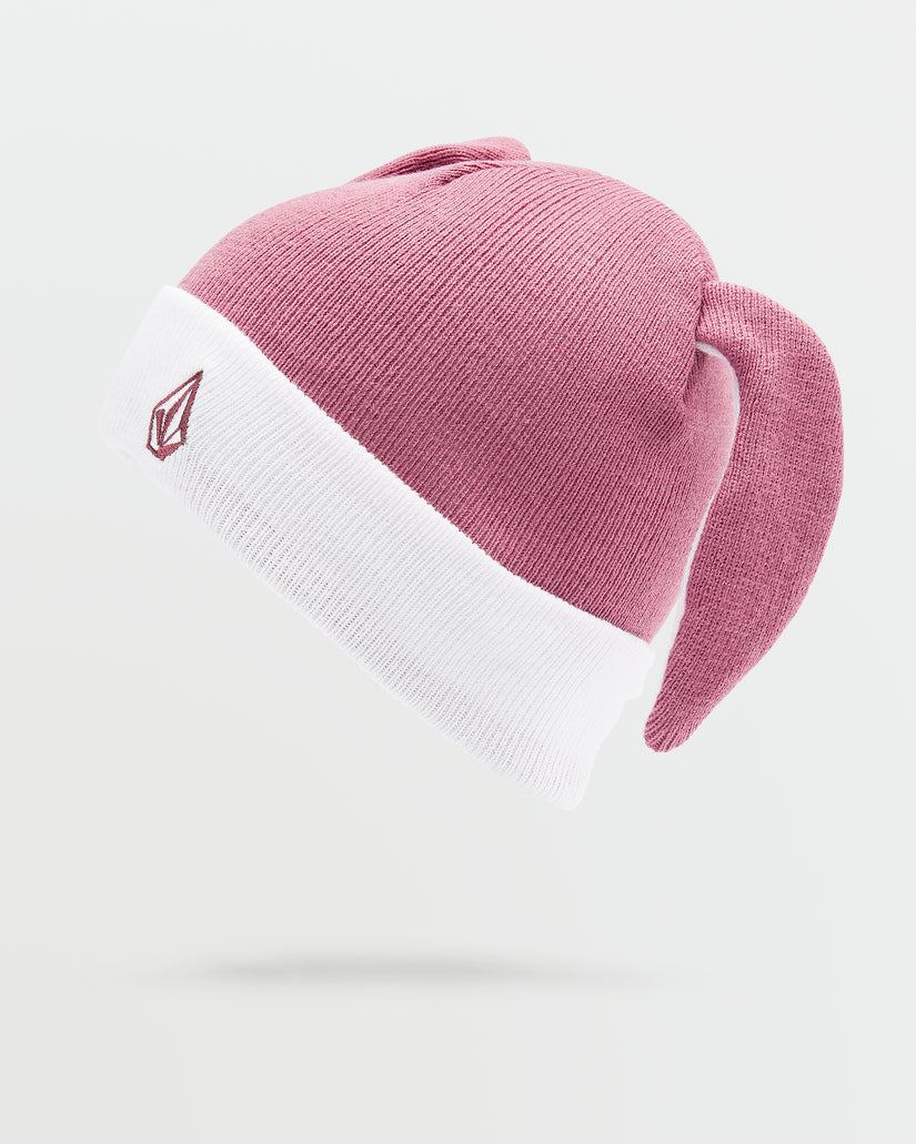 Kids Snow Creature Beanie - Blurred Violet