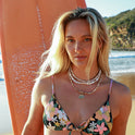 Had Me At Aloha Triangle Bikini Top - Multi