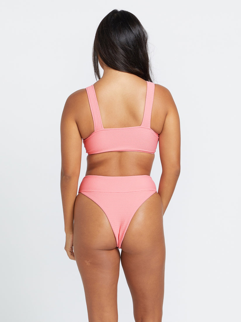 So Current Plunge U-Wire Bikini Top - Paradise Pink