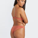 Simply Seamless Cheekini Bikini Bottom - Rosewood