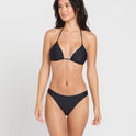 Simply Solid Full Bikini Bottom - Black