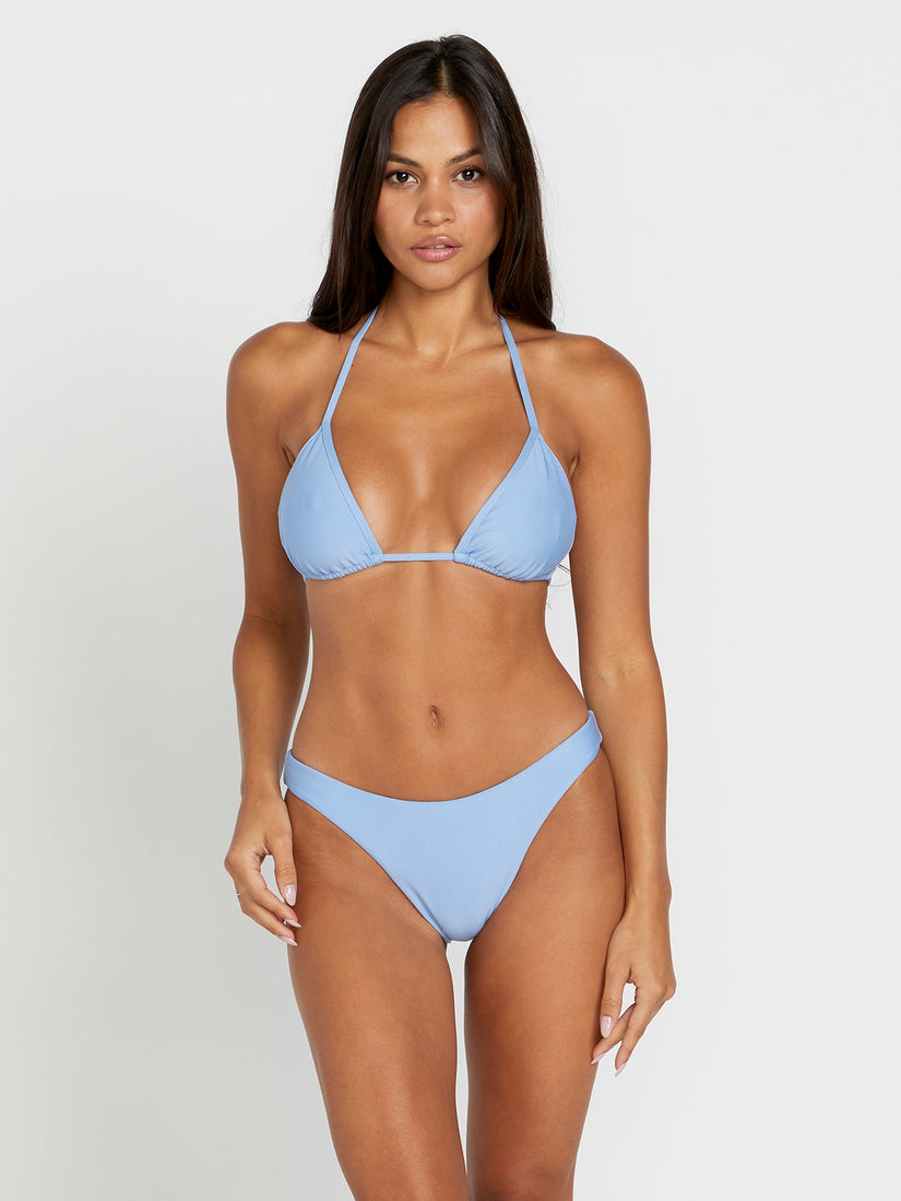 Simply Seamless Full Bikini Bottom - Coastal Blue