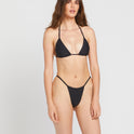 Simply Seamless Tiny Bikini Bottom - Black