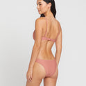 Simply Solid V Bottom - Mauve Rose