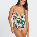 Had Me At Aloha One Piece Swimsuit - Multi