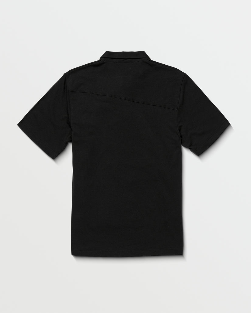 Big Boys Wowzer Polo Short Sleeve Shirt - Black