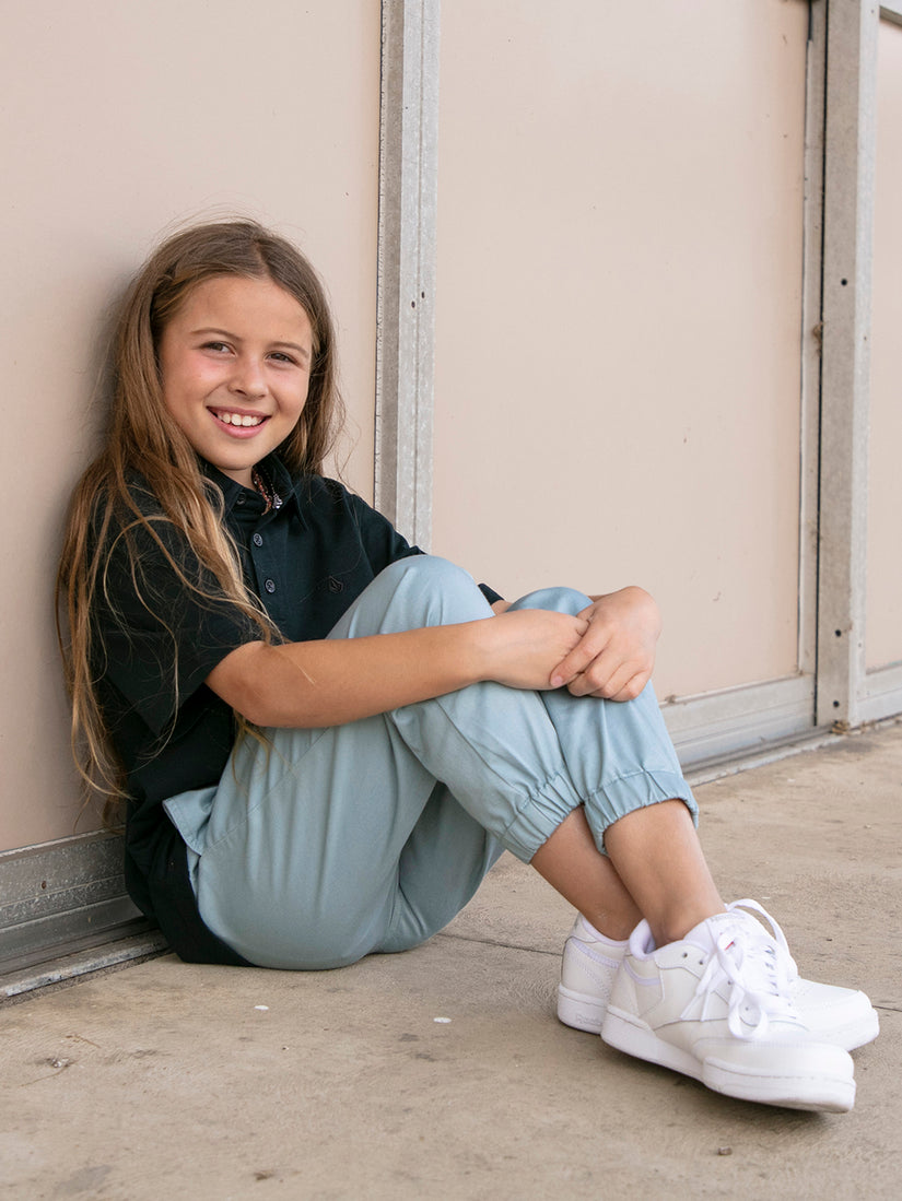 Girls Frochickie Joggers - Smokey Blue