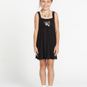 Girls Oceanica Dress - Black