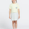 Girls Pocket Dial Tee - Lemon