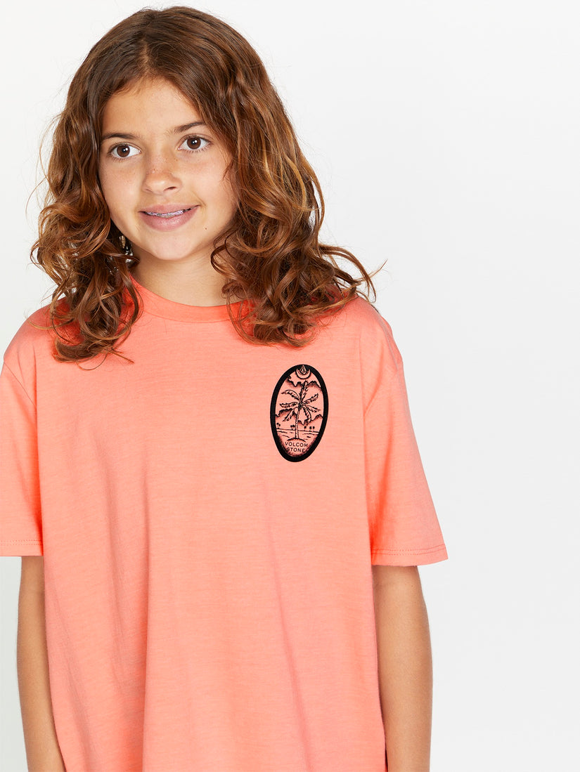 Girls Truly Stoked Bf Tee - Reef Pink