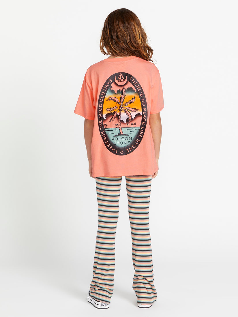 Girls Truly Stoked Bf Tee - Reef Pink