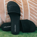 Simple Slide Sandals - Black Out