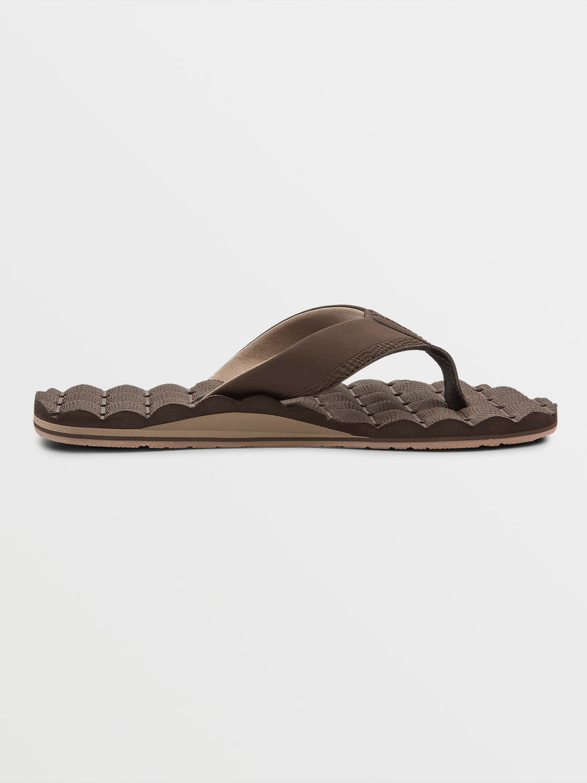 Recliner Sandals - Brown