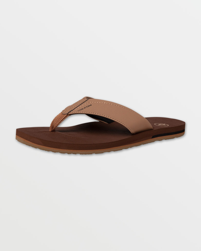 Victor Sandals - Brown Khaki