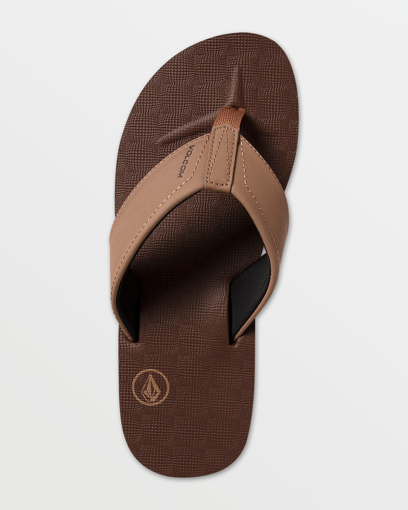 Victor Sandals - Brown Khaki