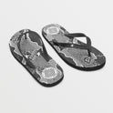 Rocker Sandals - Black Print