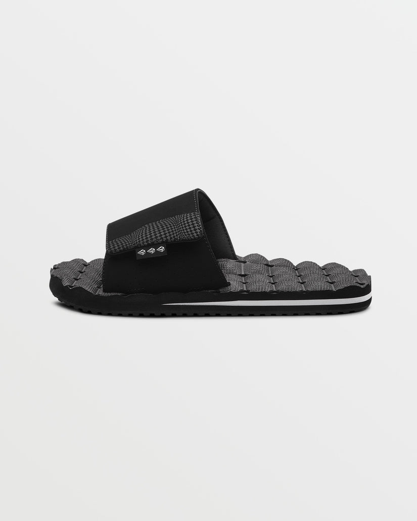 Recliner Slides - Black White