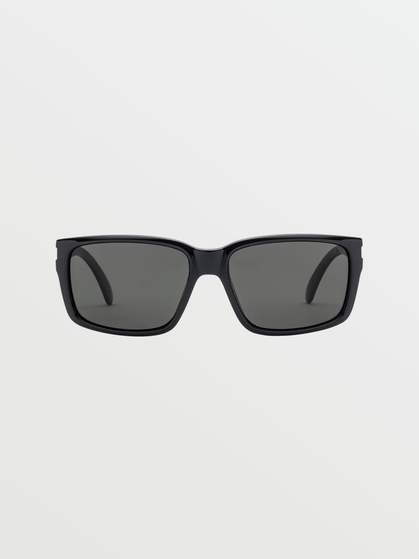 Stoneage Sunglasses - Gloss Black/Gray