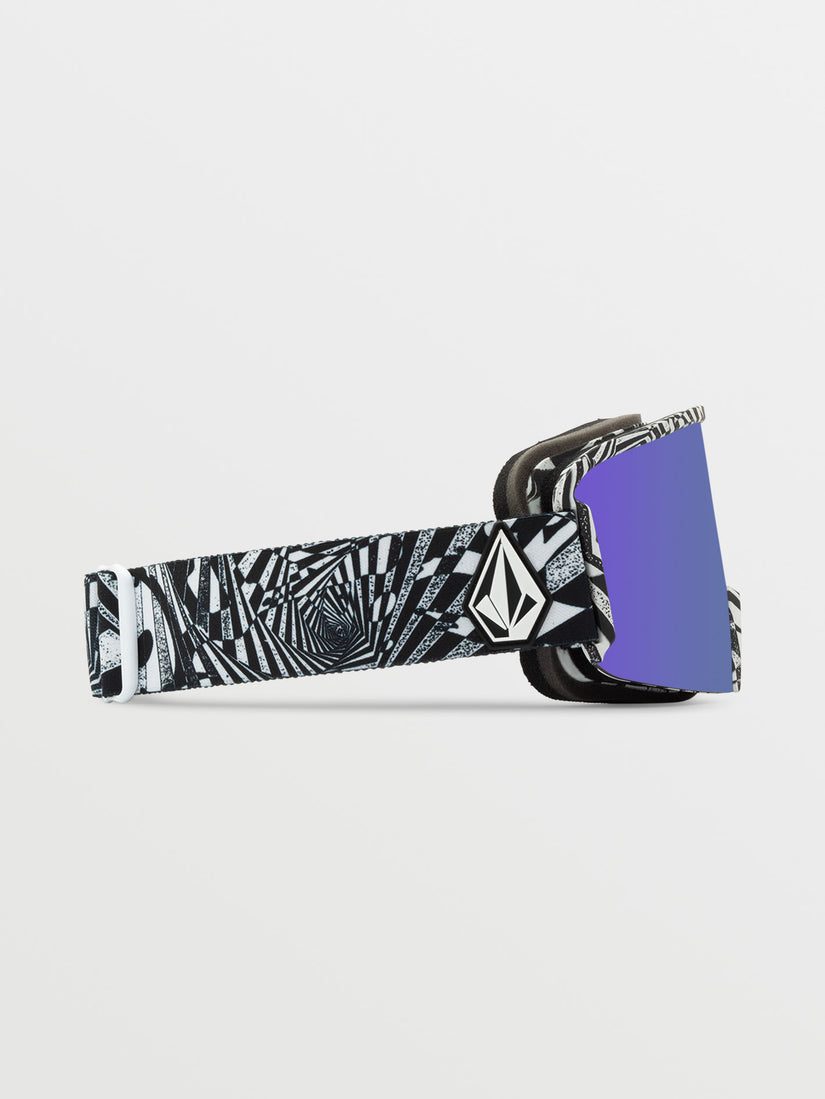 Garden Goggle - Op Art / Purple Chrome+BL