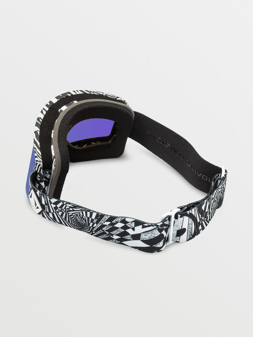 Garden Goggle - Op Art / Purple Chrome+BL