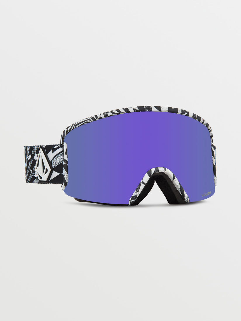 Garden Goggle - Op Art / Purple Chrome+BL