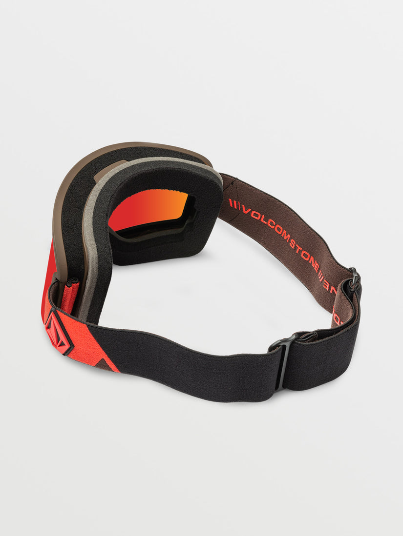 Garden Goggle - Orange/Brown / Red Chrome+BL