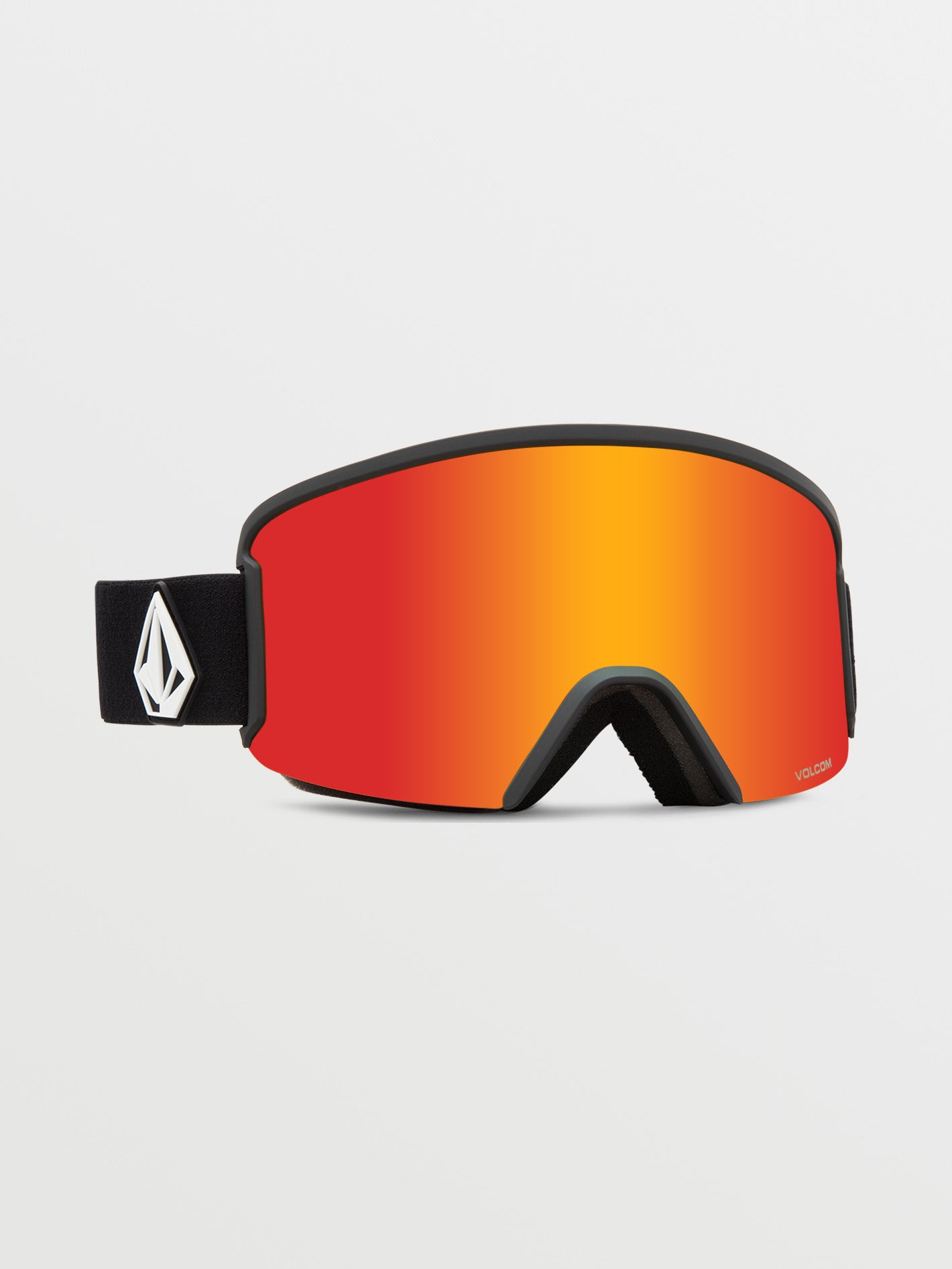 Garden Goggle - Matte Black / Red Chrome – Volcom US