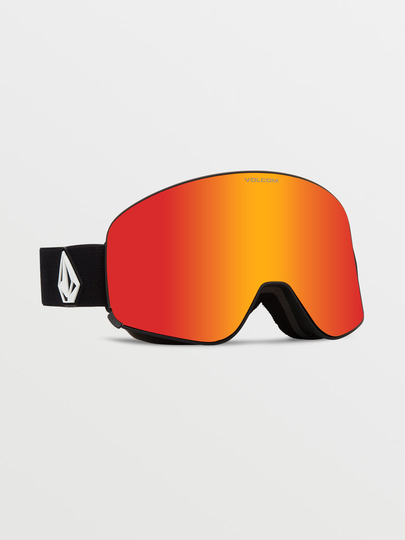 Odyssey Goggle - Matte Black / Red Chrome+Bonus Lens