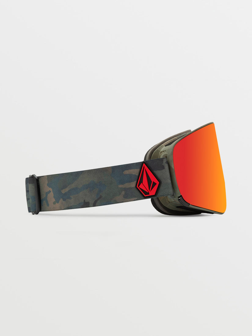 Odyssey Goggle - Cloudwash Camo / Red Chrome+Bonus Lens