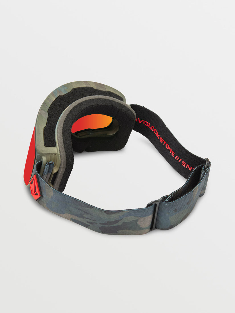 Odyssey Goggle - Cloudwash Camo / Red Chrome+Bonus Lens