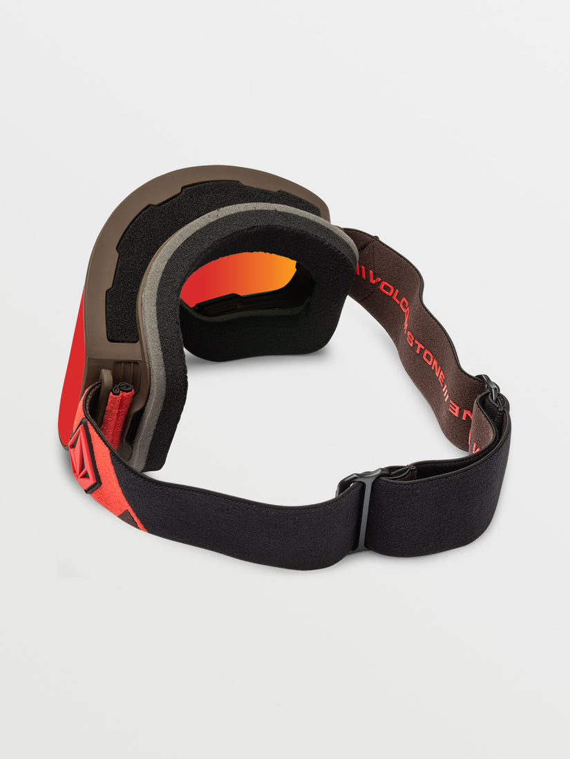 Odyssey Goggle - Orange/Brown / Red Chrome+BL