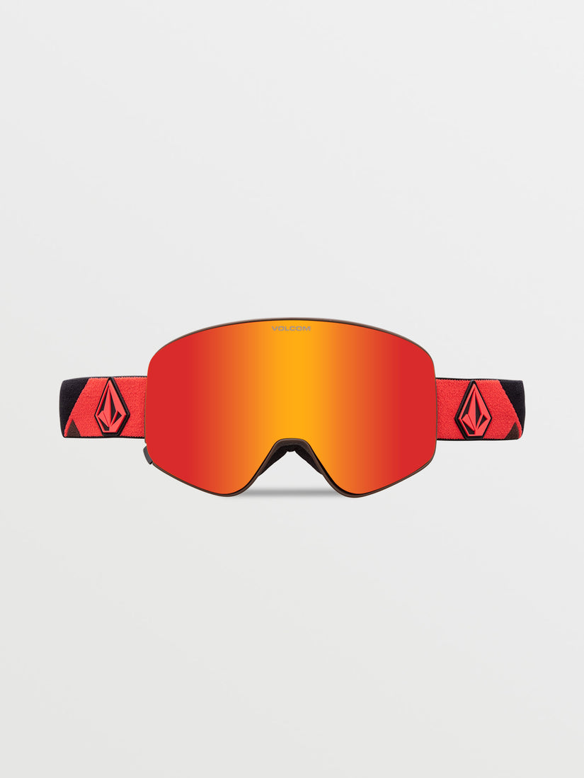 Odyssey Goggle - Orange/Brown / Red Chrome+BL