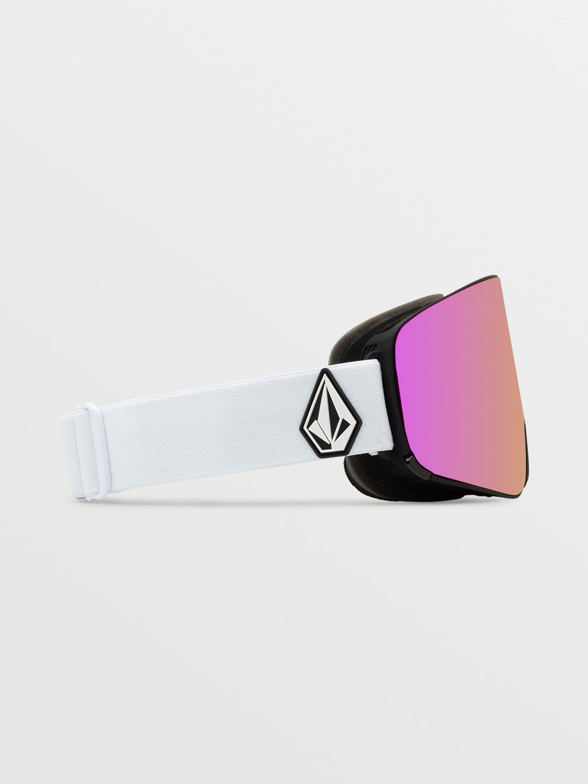 Odyssey Goggle - Matte White / Pink Chrome