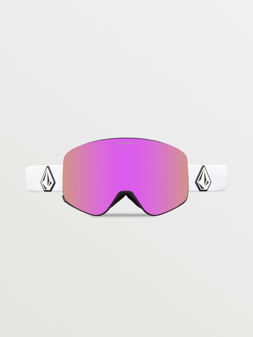 Odyssey Goggle - Matte White / Pink Chrome