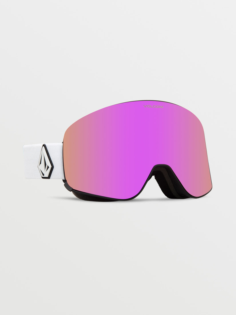 Odyssey Goggle - Matte White / Pink Chrome