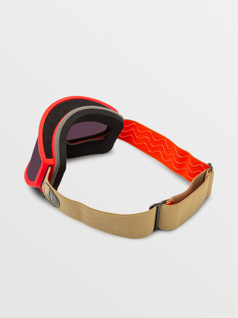 Footprints Goggle - Orange Shock/Sand / Light Bronze+BL