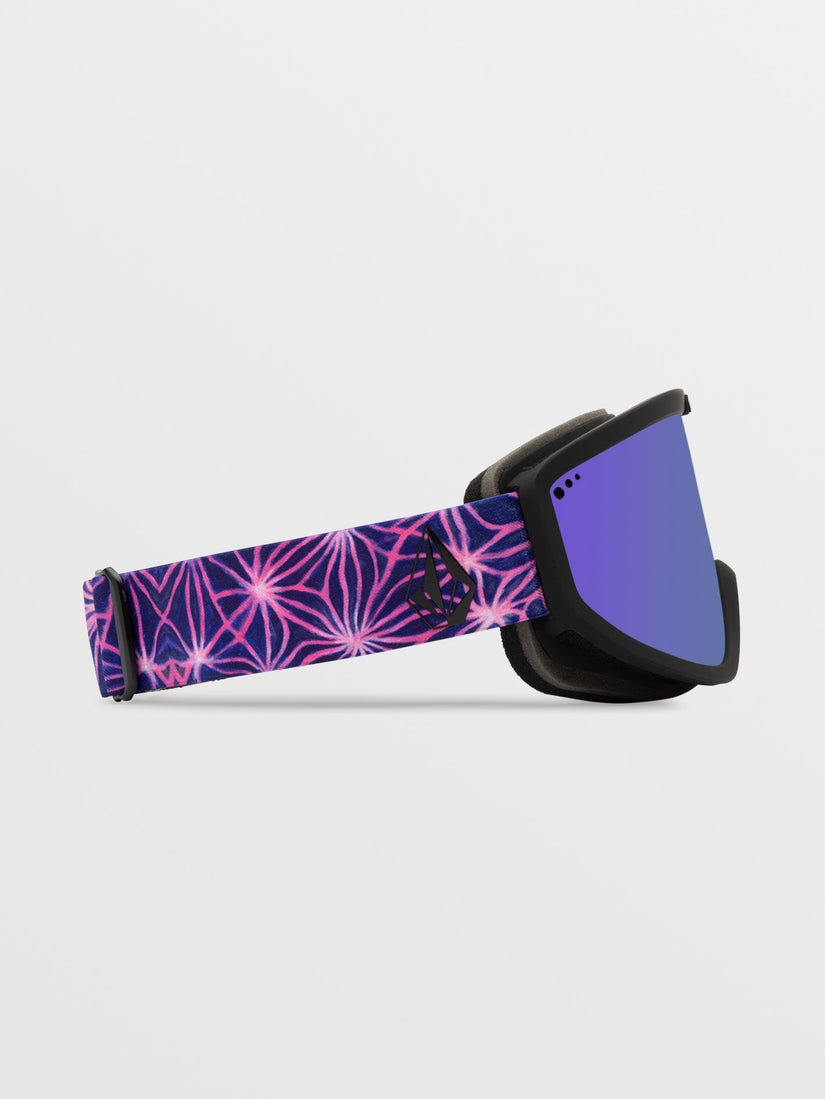 Footprints Goggle - Mike Ravelson / Purple Chrome+BL