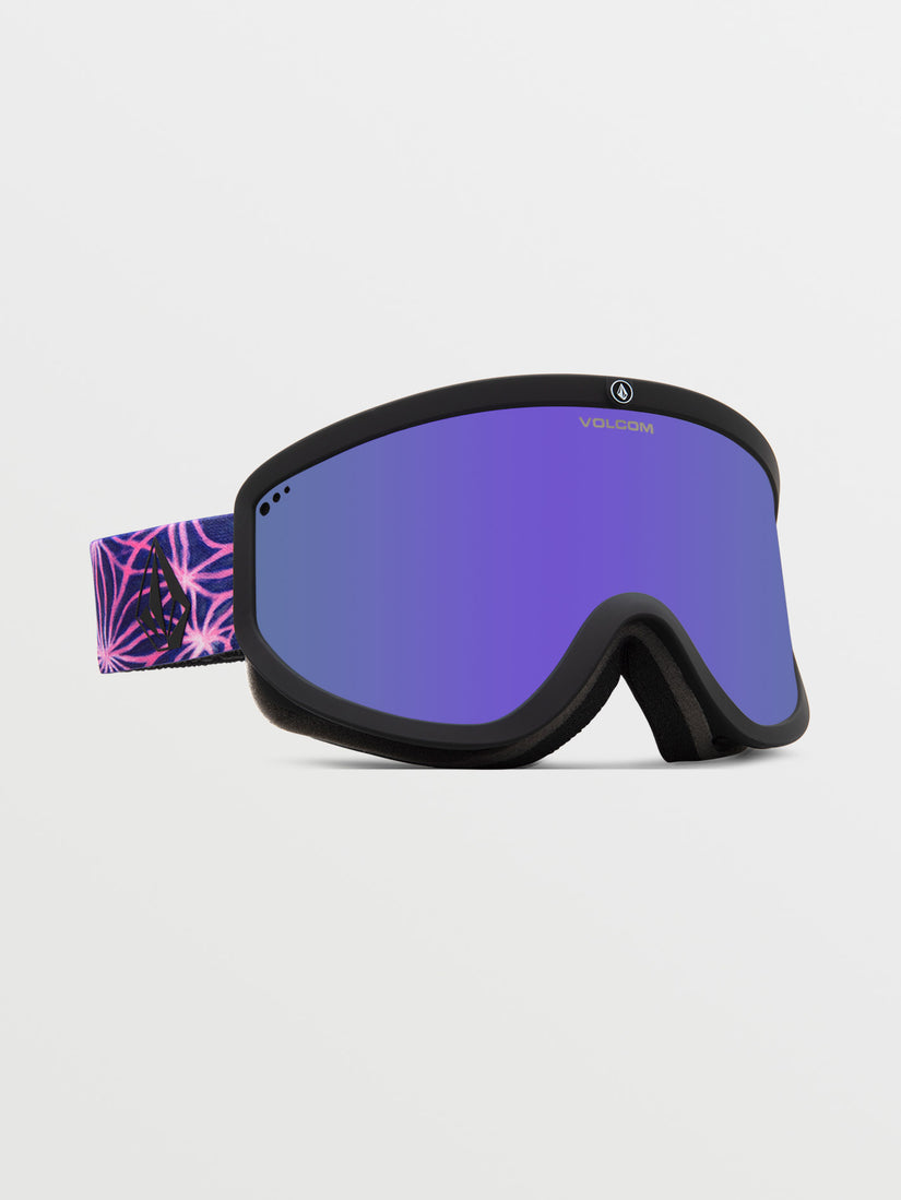 Footprints Goggle - Mike Ravelson / Purple Chrome+BL