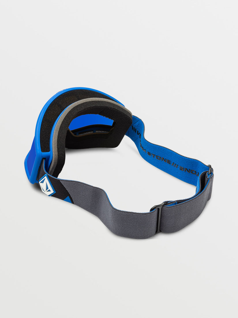 Yae Goggle - Blue/Dark Grey / Blue Chrome+BL