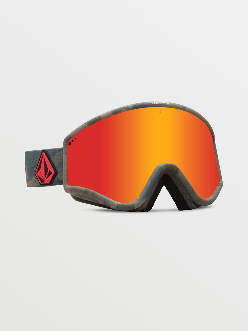 Yae Goggle - Cloudwash Camo / Red Chrome+BL