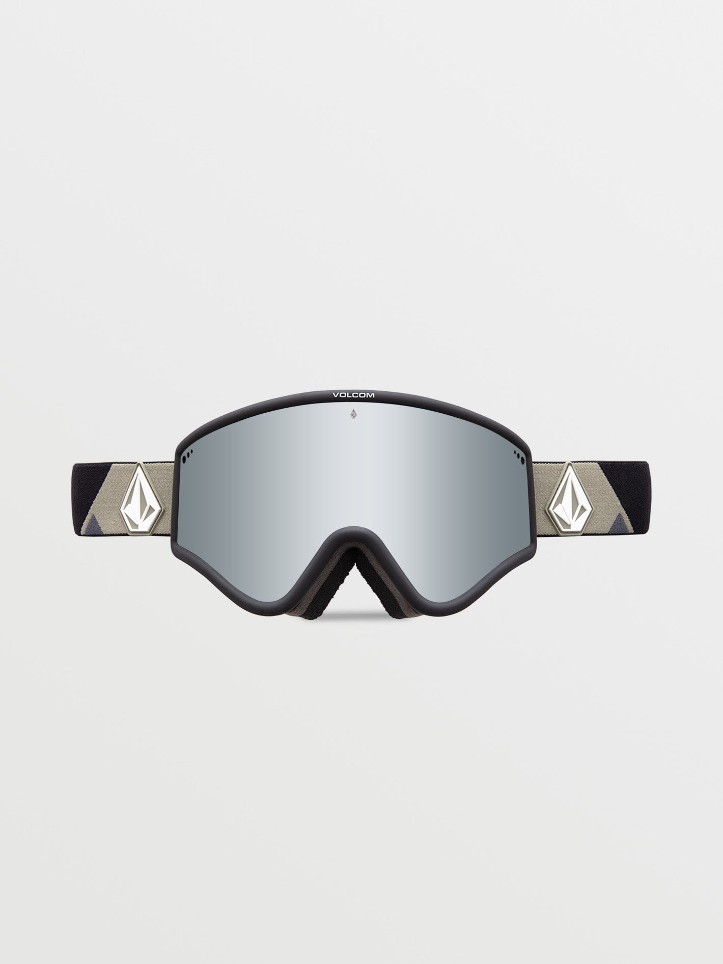 Yae Goggle - Lt Military/Black / Silver Chrome+BL – Volcom US