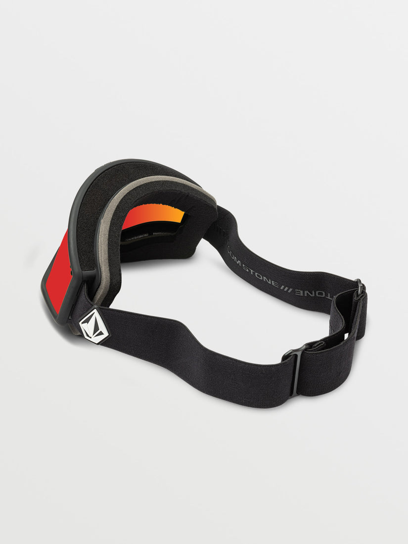 Yae Goggle - Matte Black / Red Chrome