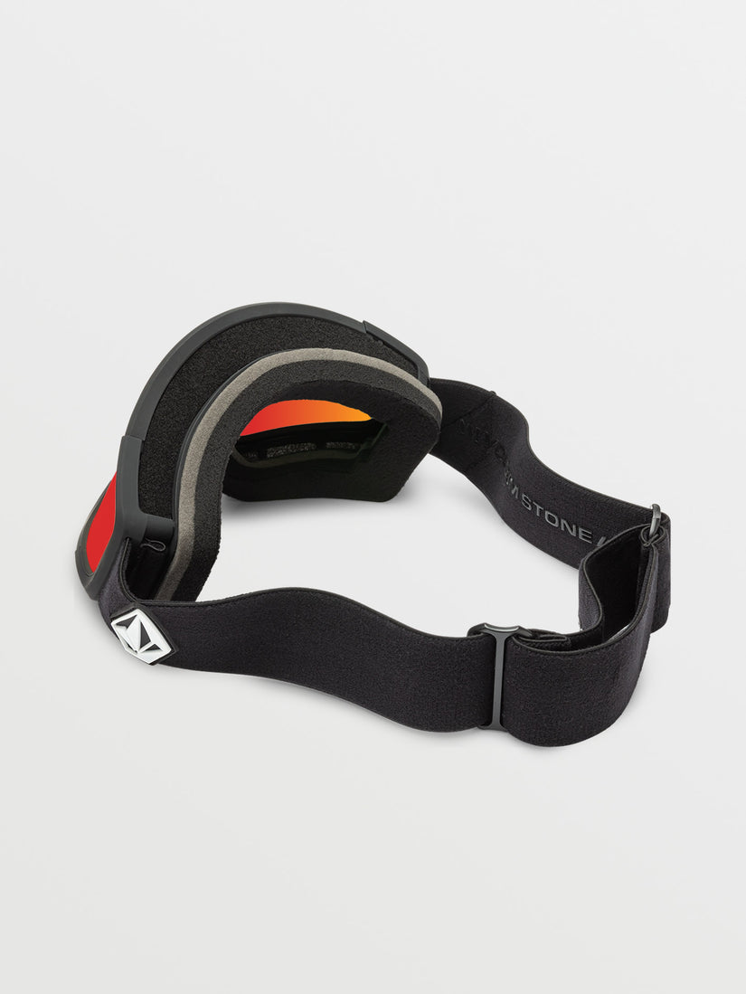 Attunga Goggle - Matte Black / Red Chrome+BL