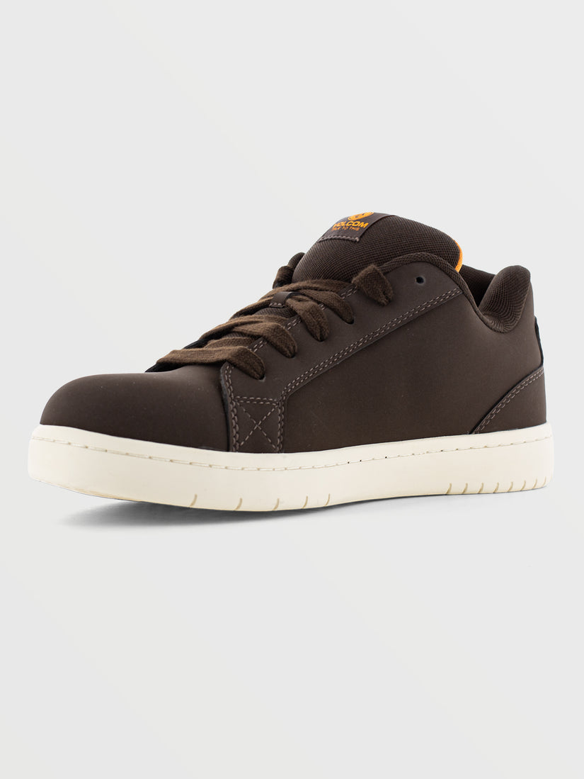 Volcom Workwear Stone Op Art Shoes - Dark Brown