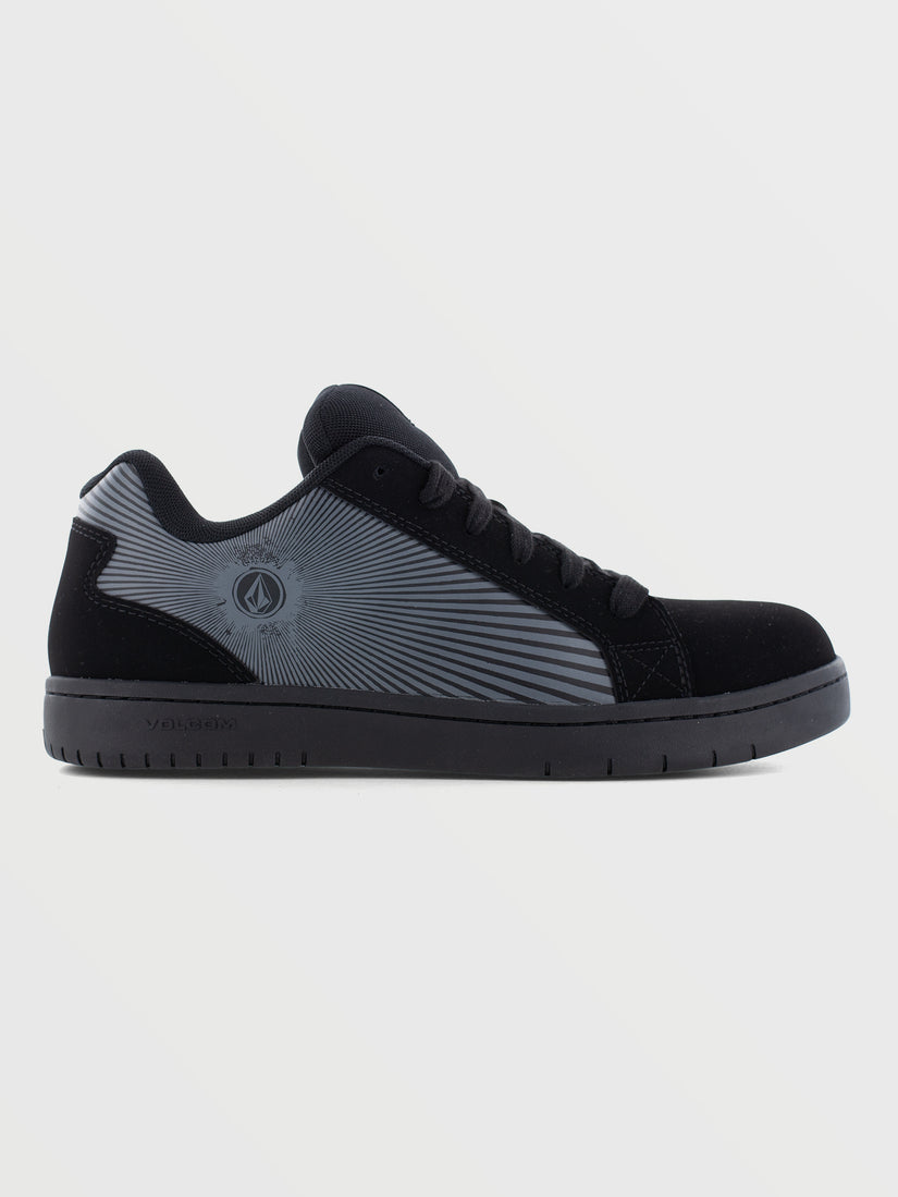 Volcom Workwear Stone Op Art Shoes - Black