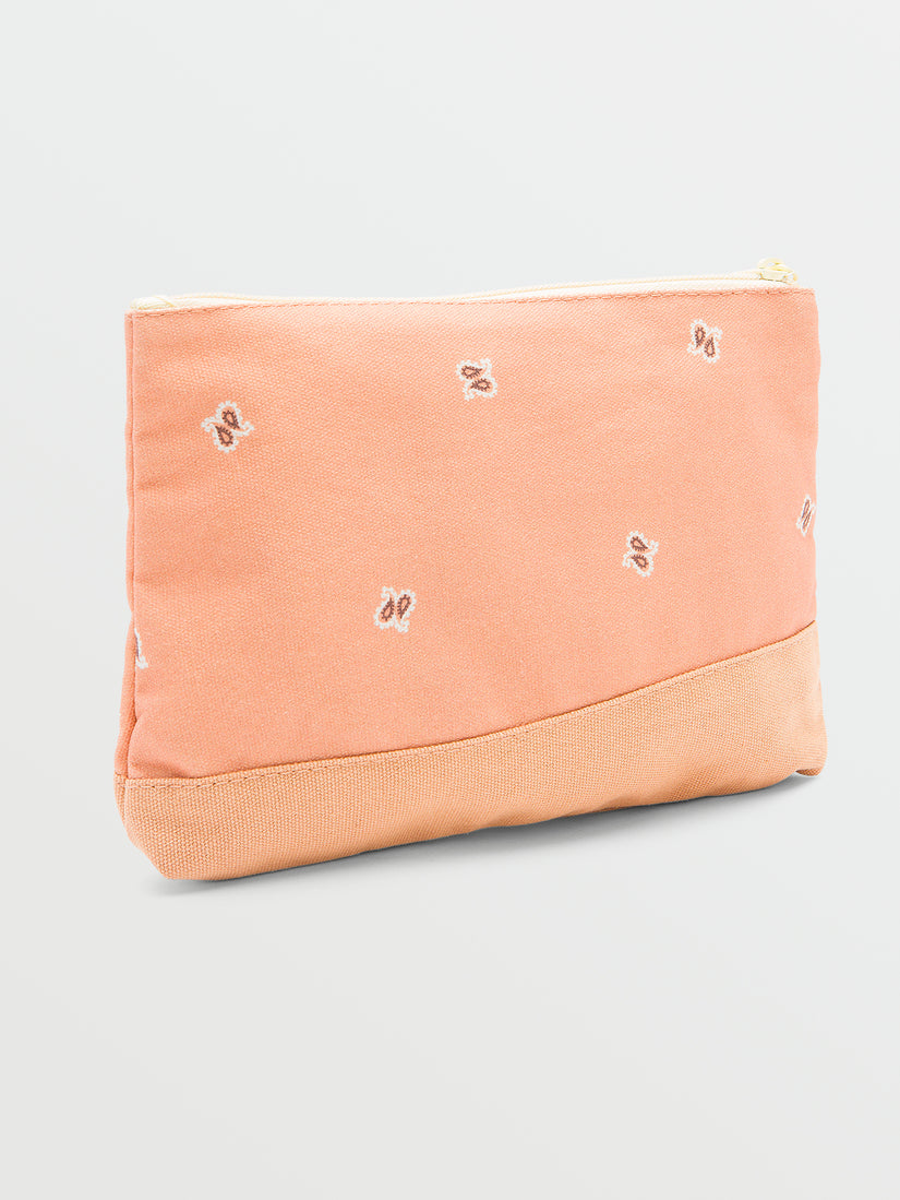 Schoolyard Canvas Pouch - Clay